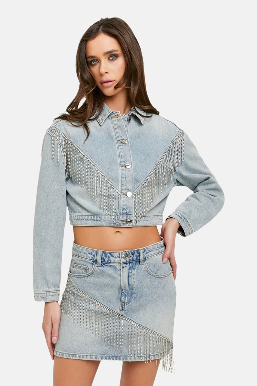 Jupe - Light blue denim