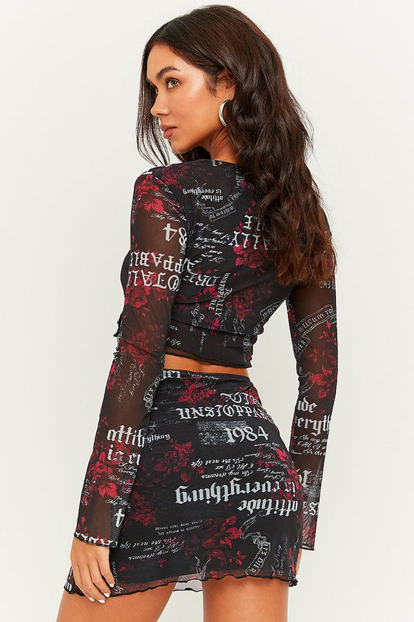 Jupe courte Multicolore - TALLY WEIJL