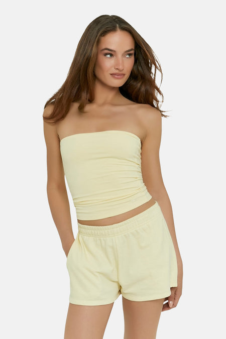 Top - jaune