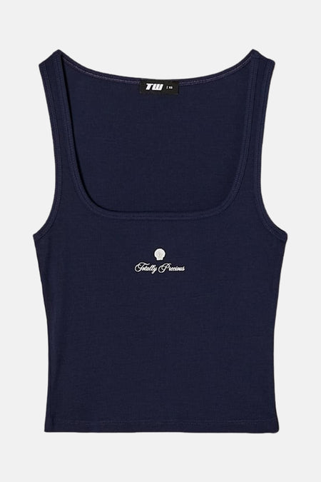 Top (sans manches) Bleu - TALLY WEIJL