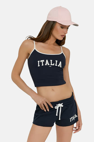 Top - bleu