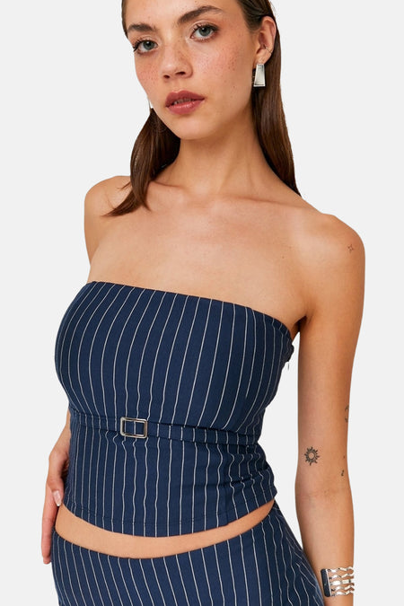 Chemisier (sans manches) Bleu - TALLY WEIJL