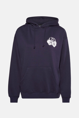 Sweat à capuche - bleu