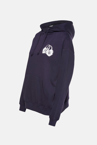 Sweat à capuche - bleu