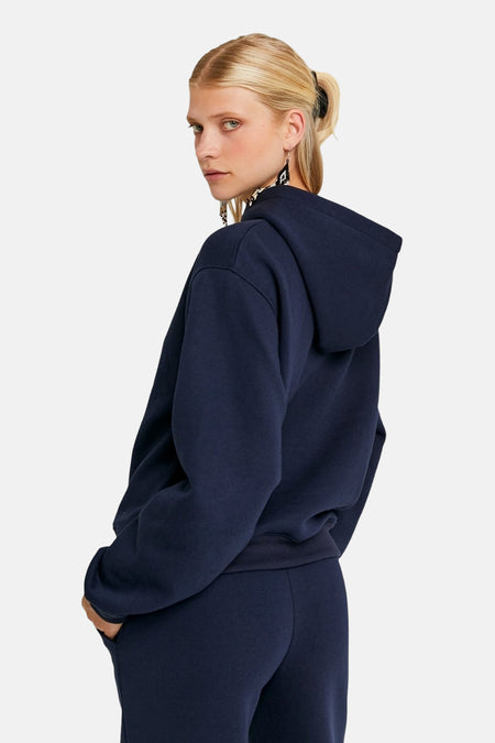 Sweat à capuche bleu - TALLY WEIJL