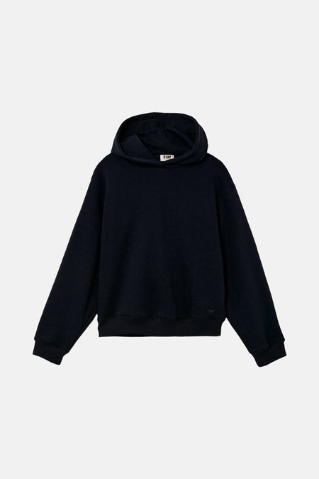 Sweat à capuche bleu - TALLY WEIJL