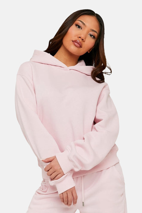 Sweat à capuche - rose