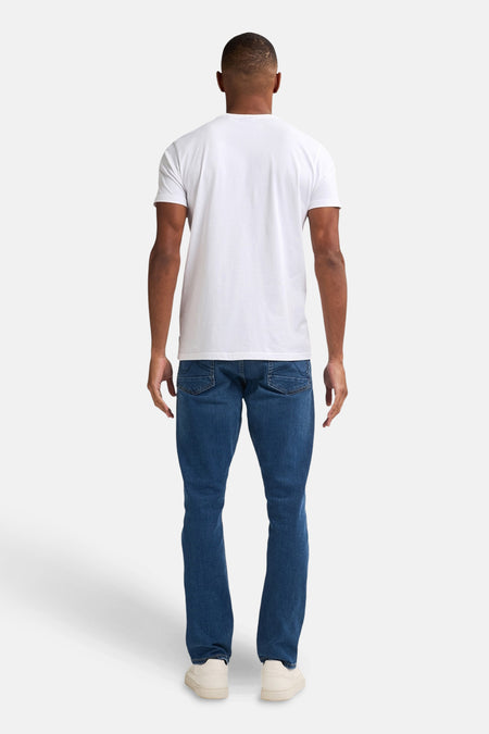 STARLING - mid blue denim