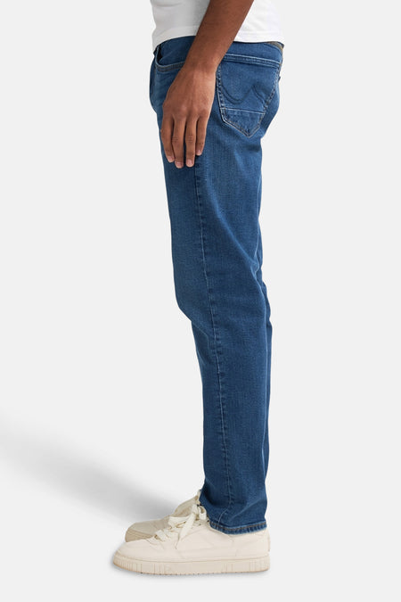 STARLING - mid blue denim