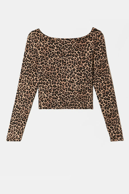 T-shirt à manches longues - beige
