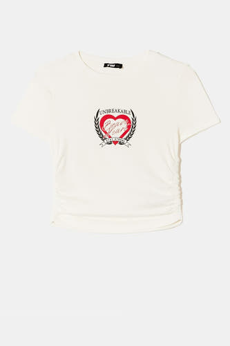 T-shirt à manches courtes - blanc