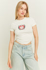 T-shirt à manches courtes - blanc