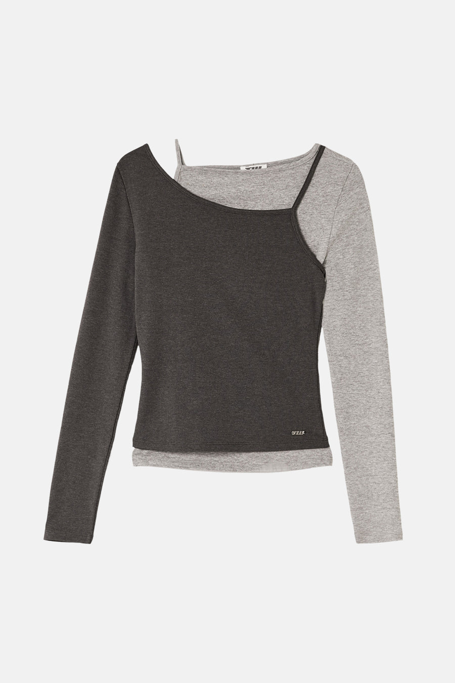 T-shirt à manches longues - Gris