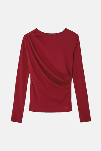 T-shirt à manches longues - rouge - TALLY WEIJL - 4