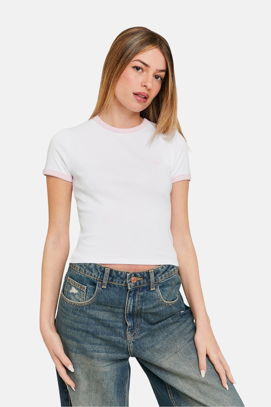 T-shirt à manches courtes - blanc - TALLY WEIJL