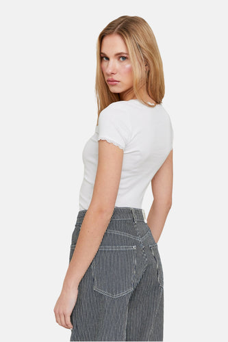 T-shirt à manches courtes - blanc - TALLY WEIJL