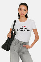 T-shirt (manches courtes) blanc - TALLY WEIJL