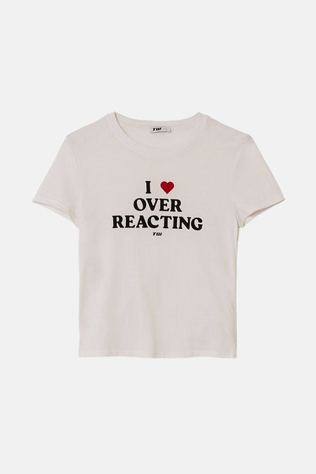 T-shirt (manches courtes) blanc - TALLY WEIJL