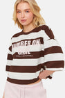 T-shirt - brun