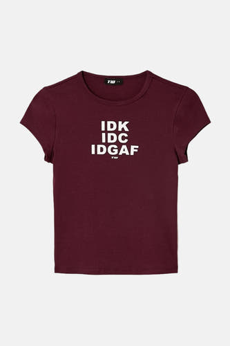 T-shirt - Bordeaux