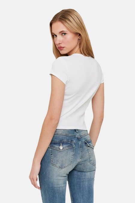 T-shirt (manches courtes) Blanc - TALLY WEIJL
