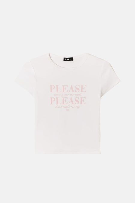 T-shirt (manches courtes) Blanc - TALLY WEIJL