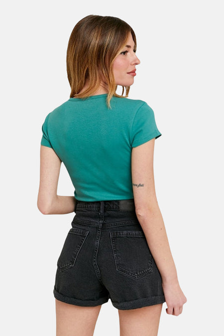 T-shirt (manches courtes) Vert - TALLY WEIJL