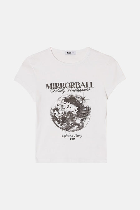 T-shirt (manches courtes) Blanc - TALLY WEIJL