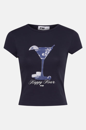 T-shirt à manches courtes - bleu