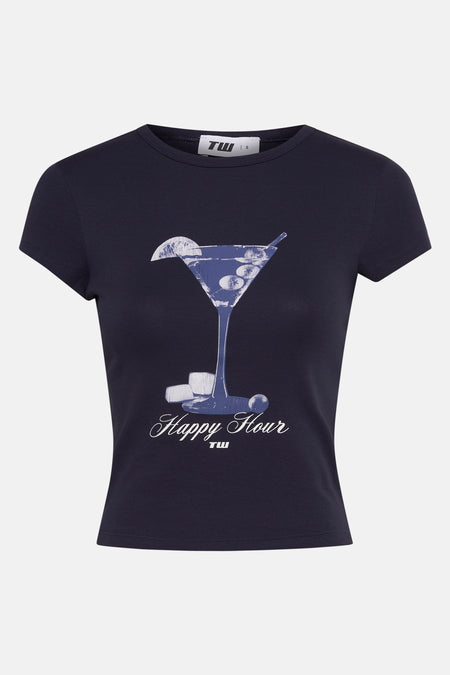 T-shirt (manches courtes) Bleu - TALLY WEIJL