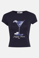 T-shirt (manches courtes) Bleu - TALLY WEIJL