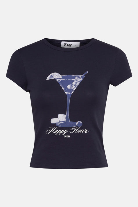 T-shirt (manches courtes) Bleu - TALLY WEIJL