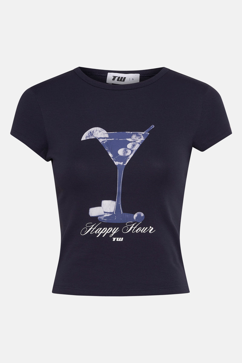 T-shirt (manches courtes) Bleu - TALLY WEIJL