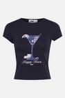 T-shirt (manches courtes) Bleu - TALLY WEIJL