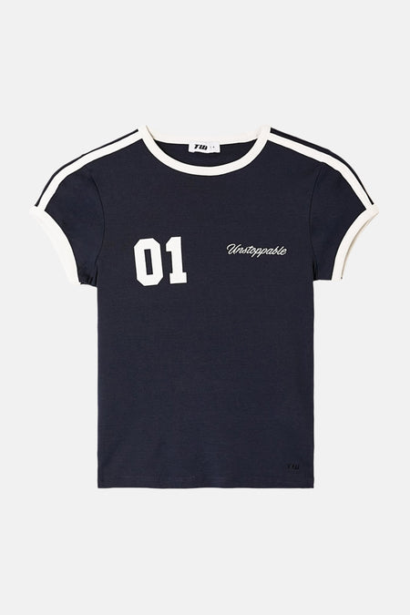 T-shirt à manches courtes - bleu