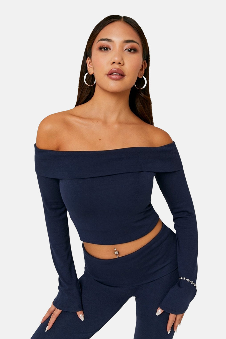 T-shirt à manches longues - bleu - TALLY WEIJL