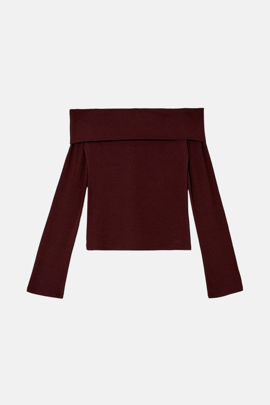 T-shirt à manches longues - Bordeaux - TALLY WEIJL