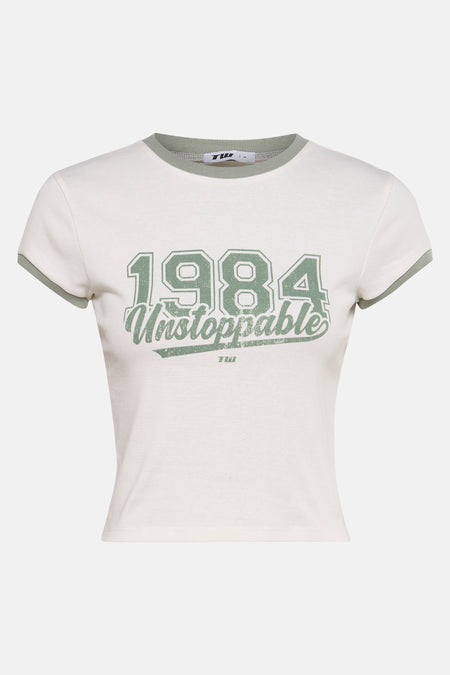 T-shirt (manches courtes) Blanc - TALLY WEIJL