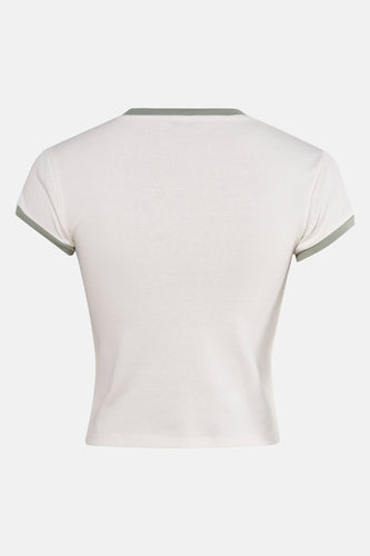 T-shirt à manches courtes - Écru - TALLY WEIJL - 3