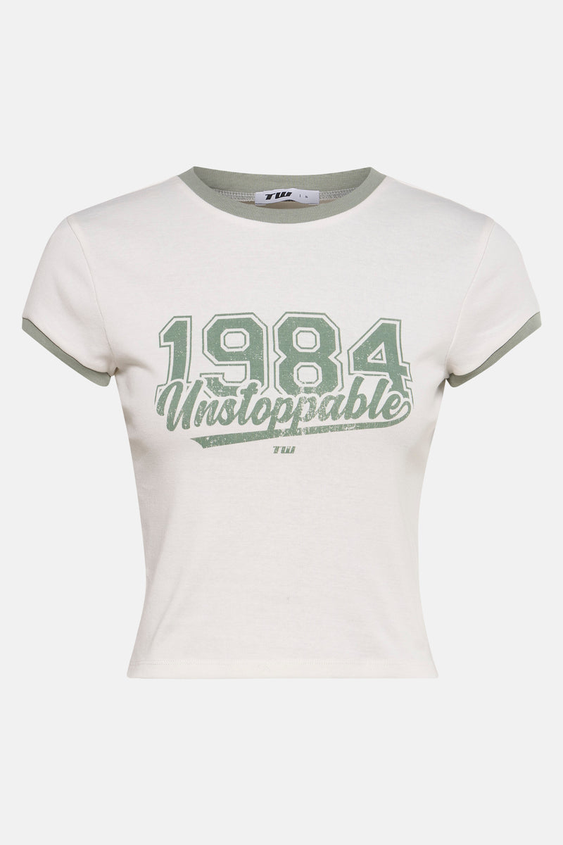 T-shirt (manches courtes) Blanc - TALLY WEIJL