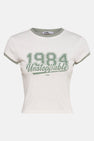 T-shirt à manches courtes - Écru