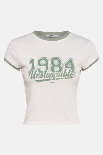 T-shirt à manches courtes - Écru - TALLY WEIJL - 3