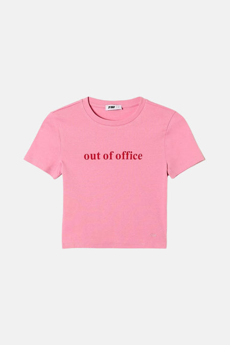 T-shirt à manches courtes - rose