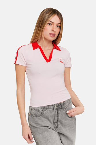 T-shirt à manches courtes - rose - TALLY WEIJL