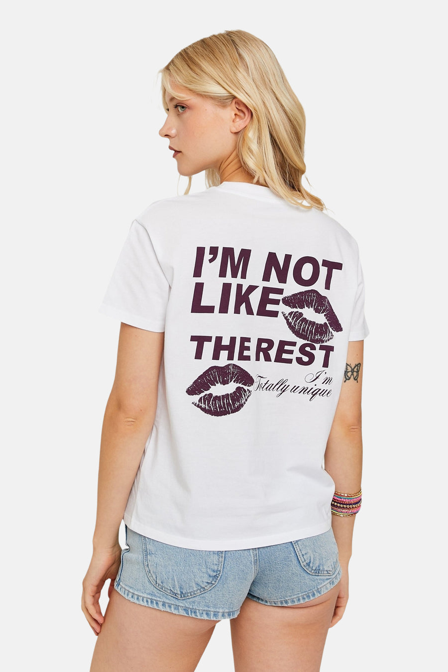 T-shirt à manches courtes - blanc - TALLY WEIJL