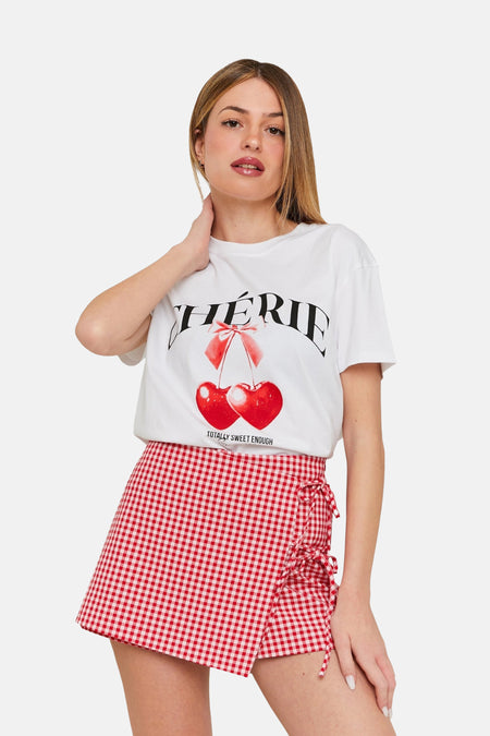 T-shirt à manches courtes - blanc