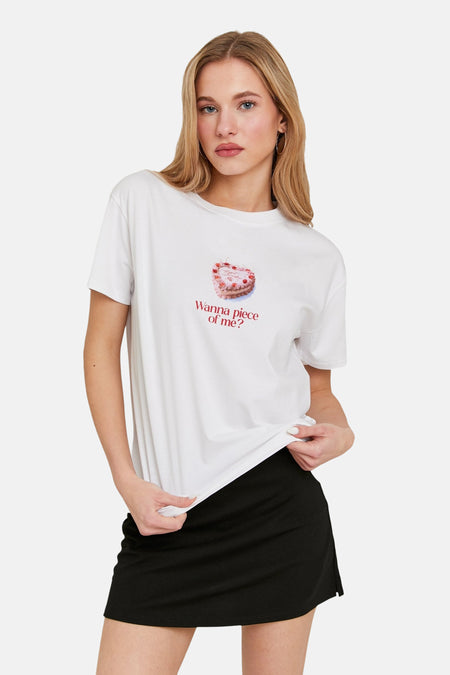 T-shirt à manches courtes - blanc
