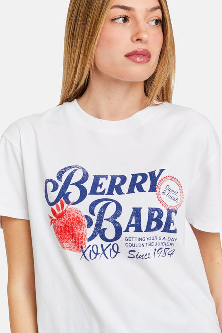 T-shirt à manches courtes - blanc