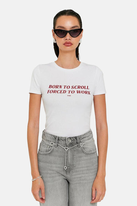 T-shirt à manches courtes - blanc
