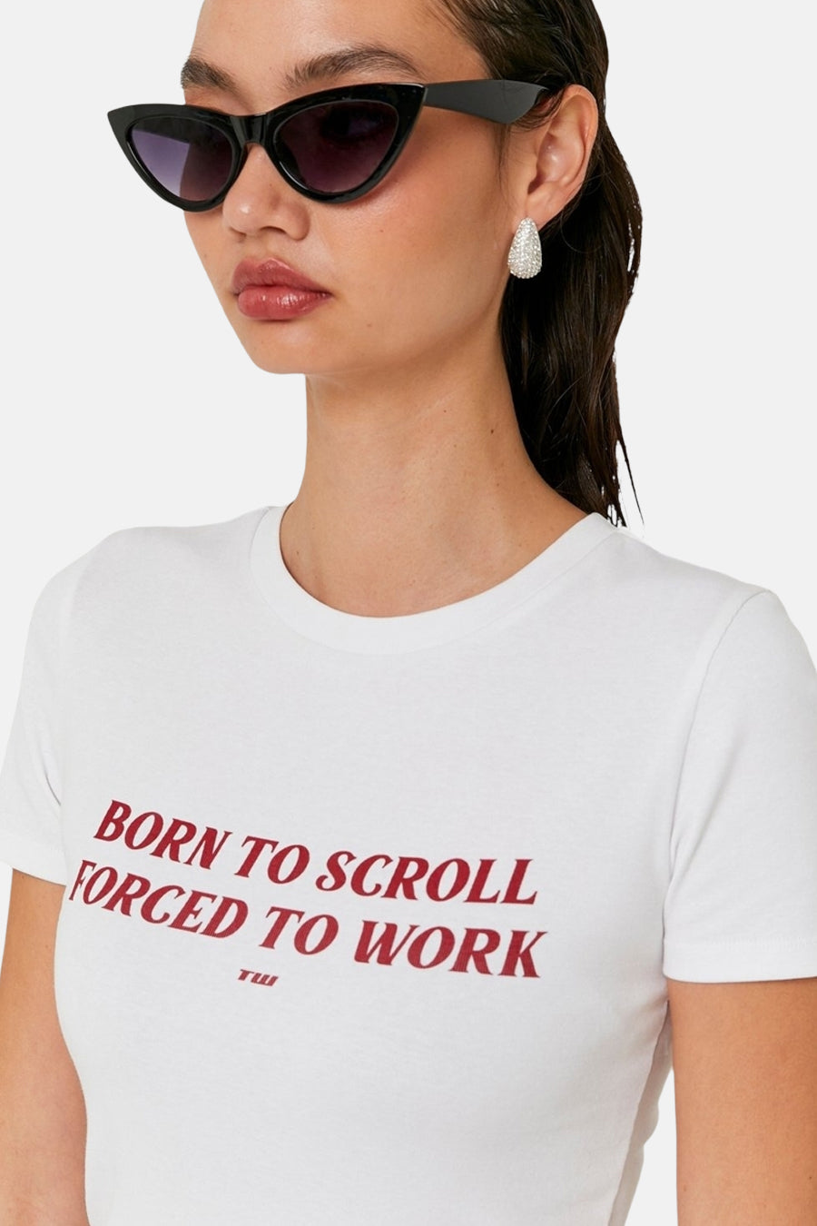 T-shirt à manches courtes - blanc